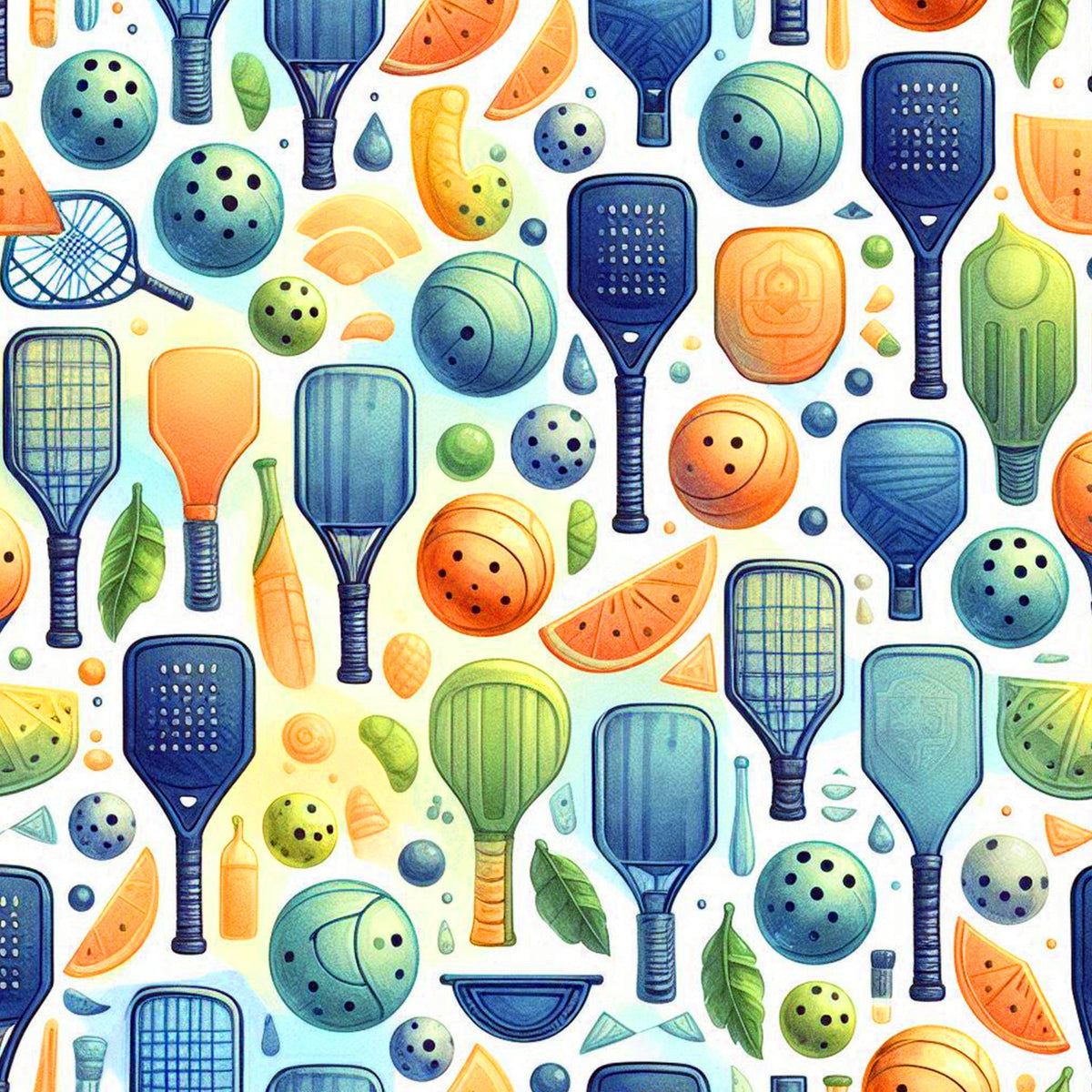 Paddle Party Pattern 10 Minky Fabric