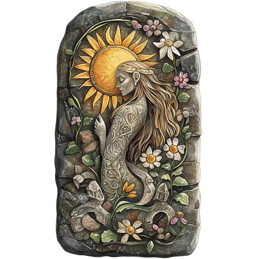 Nordic Totems Fabric Panel 38