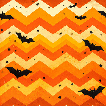 Pumpkin Moon Parade Pattern 17 Minky Fabric