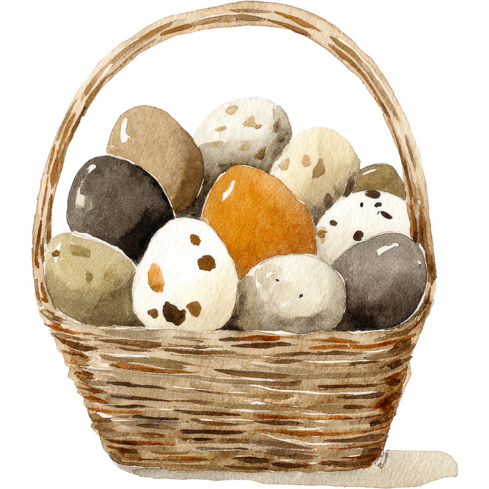 Rustic Barnyard Birds Fabric Panel 22