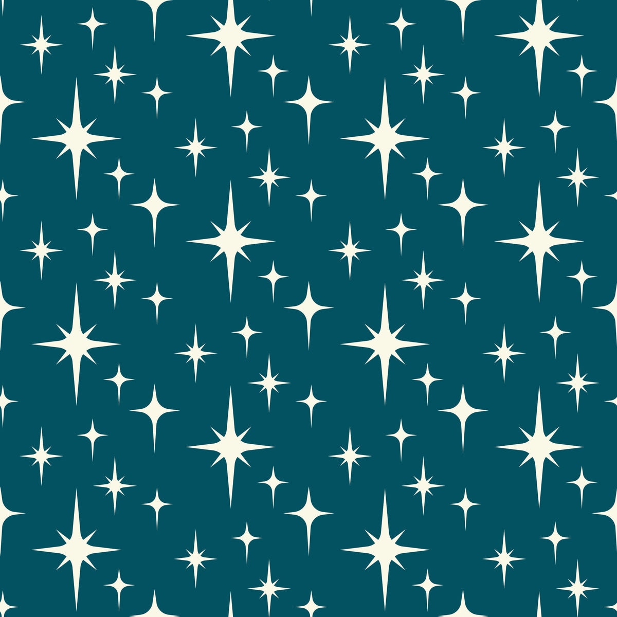 Midcentury Sparkle Pattern 7 Minky Fabric