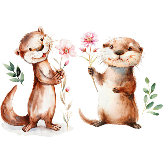 Woodland Animals World Fabric Panel 51