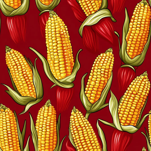 Sweet Corn Pattern 18 Quilting Cotton Fabric