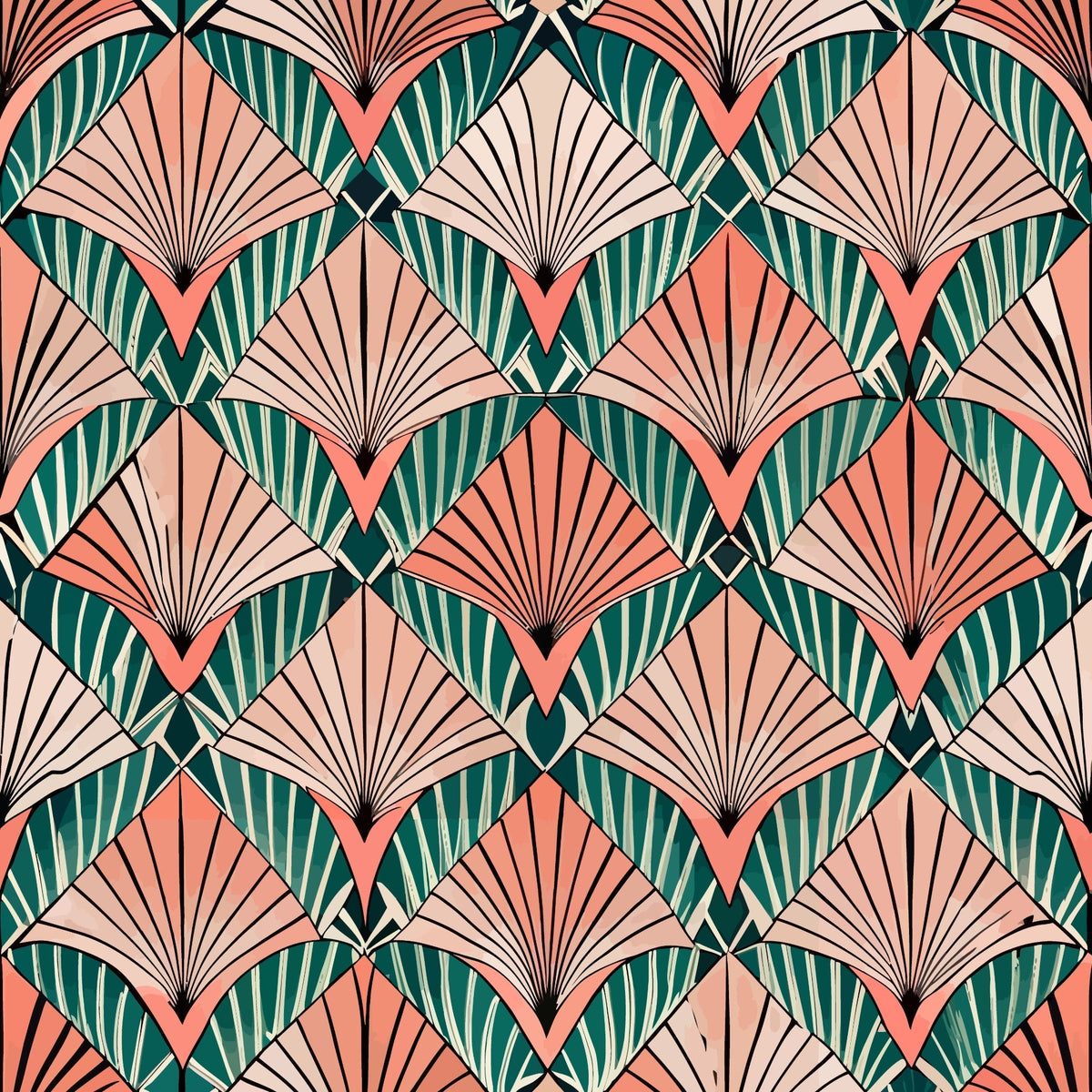 Gilded Gatsby Pattern 25 Minky Fabric