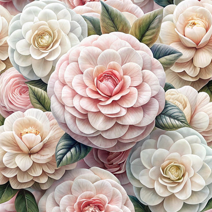 Lush Blooms Pattern 18 Minky Fabric
