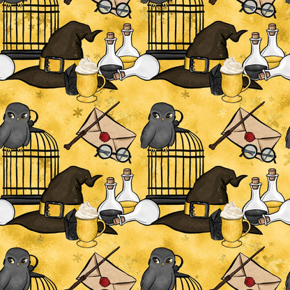 Owl Post Academy Pattern 8 Minky Fabric