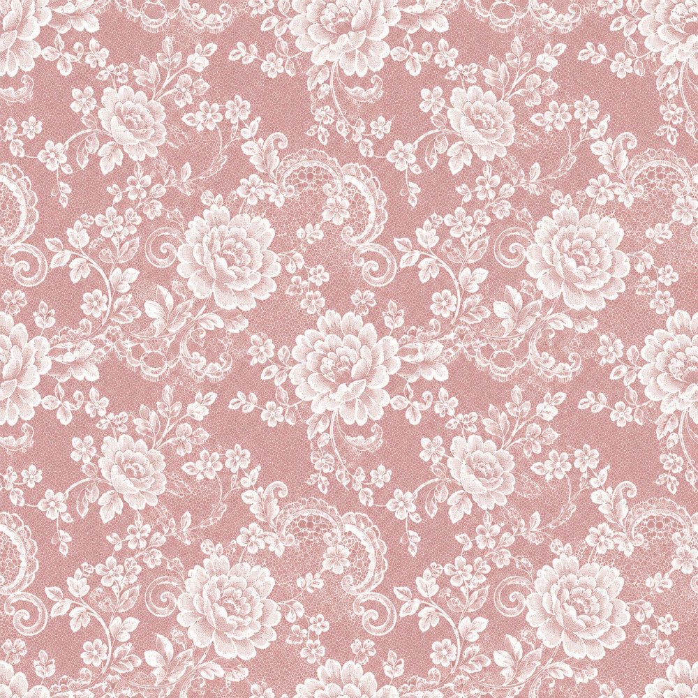 Blush Garden Reverie Pattern 1 Minky Fabric