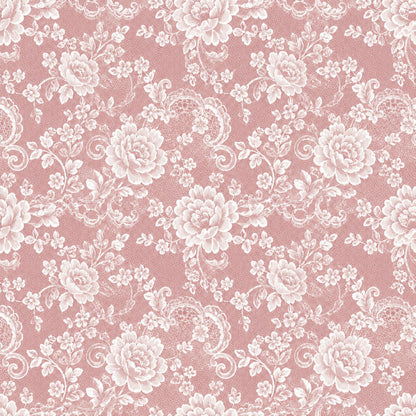 Blush Garden Reverie Pattern 1 Minky Fabric