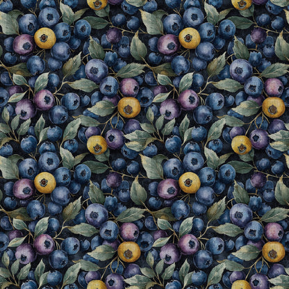 Midnight Orchard Pattern 12 Minky Fabric