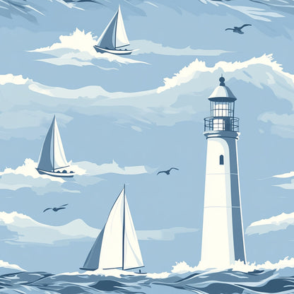 Beacon Bay Pattern 9 Minky Fabric
