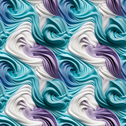 Yummy Frosting Pattern 5 Quilting Cotton Fabric