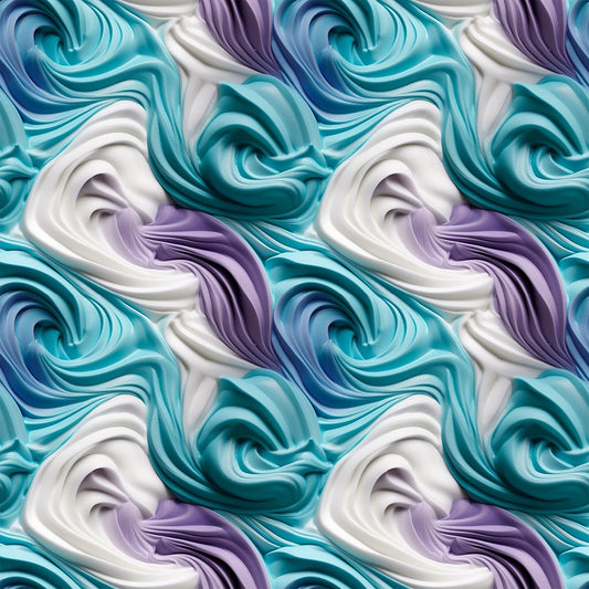 Yummy Frosting Pattern 5 Quilting Cotton Fabric