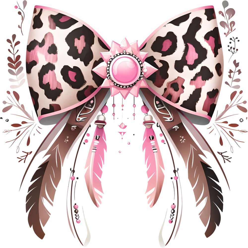 Coquette Cowgirl Fabric Panel 24