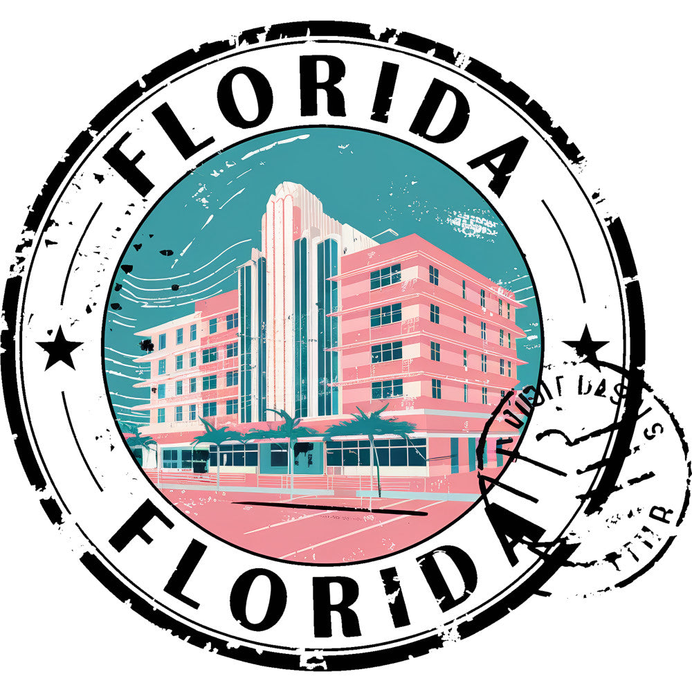 State Stamp Fabric Panel 17