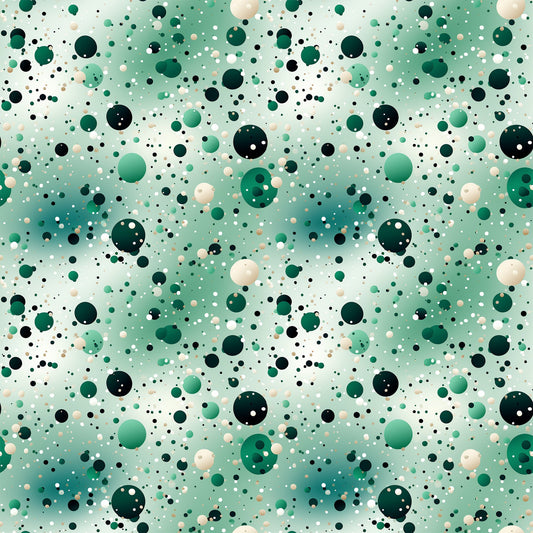 Green Confetti Pattern 5 Quilting Cotton Fabric