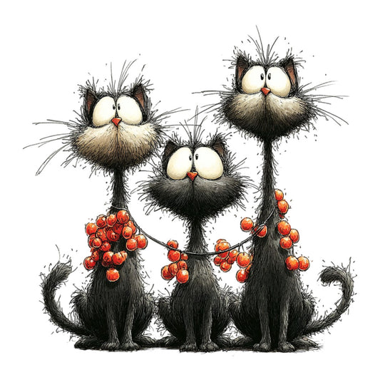 1st Whimsical Christmas Fabric Panel 23