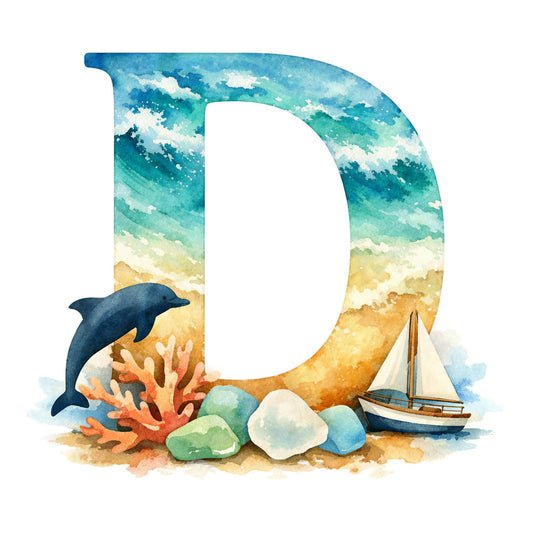 ocean blue, turquoise, teal, sandy beige, coral pink, navy, cream, aqua, coastal, nautical, beach, seaside, dolphin, sailboat, waves, ocean, sea life, coral reef, seashells, rocks, summer, whimsical, watercolor, tropical, marine, underwater, seascape, nature, aquatic, boat