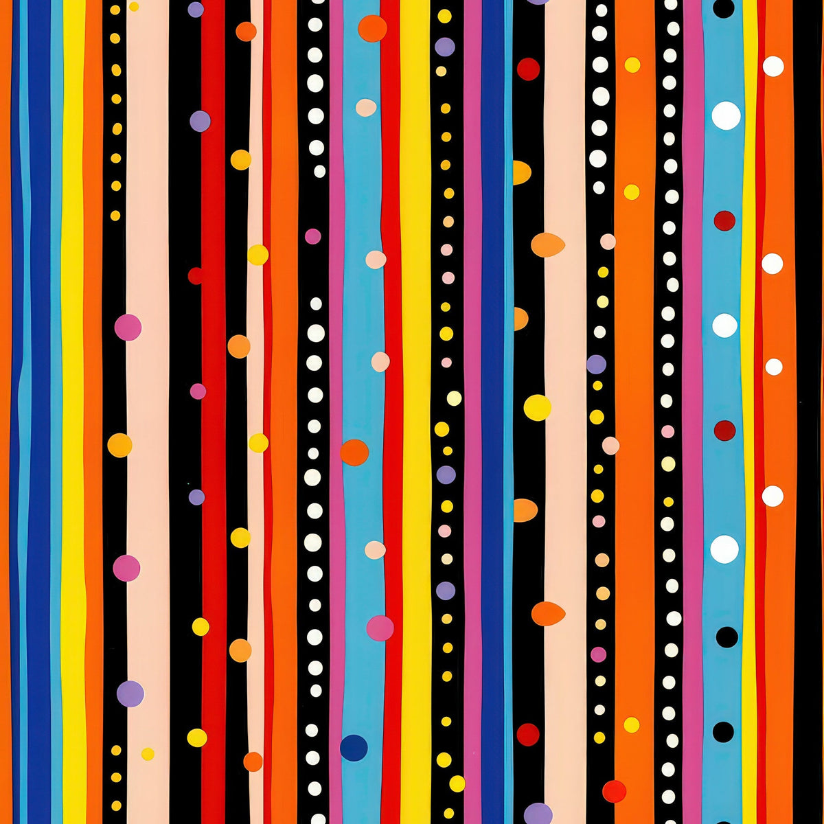 Confetti Parade Pattern 3 Minky Fabric