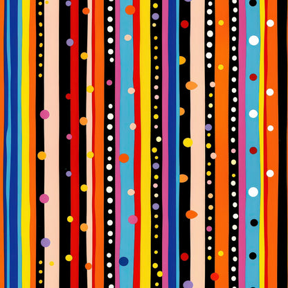 Confetti Parade Pattern 3 Minky Fabric