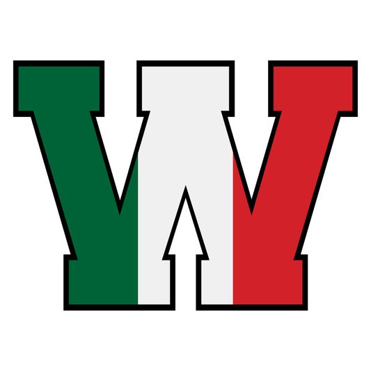 green, white, red, mexican flag colors, alphabet letters, block letters, patriotic, mexico theme, fabric panel, quilting cotton, bold colors, tricolor design, educational, letter w, geometric shapes, craft fabric, sewing material, patriotic theme, mexican culture, bright colors