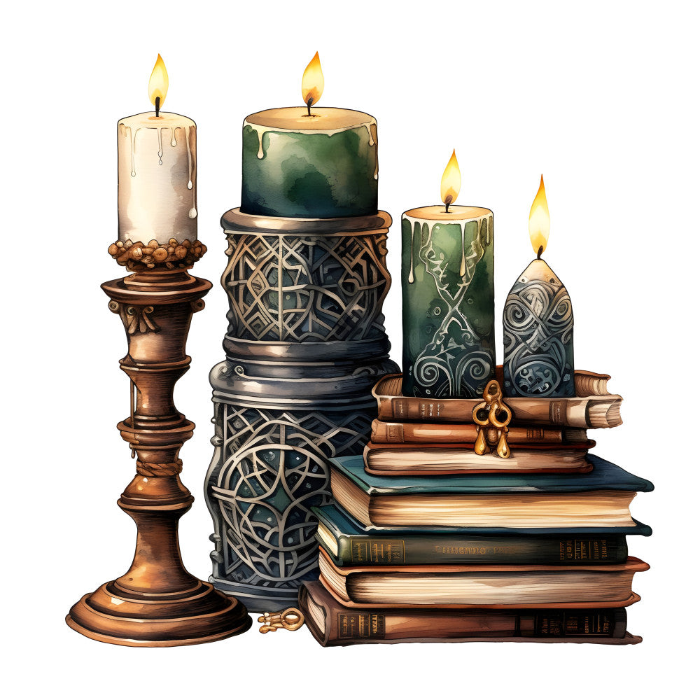 Celtic Symbols Fabric Panel 1