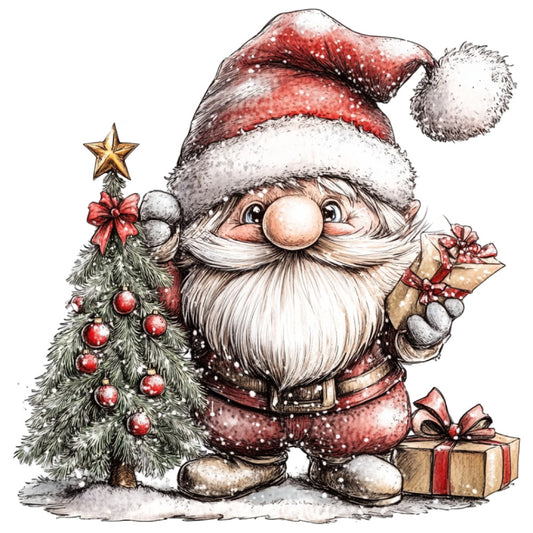 1st Whimsical Christmas Fabric Panel 69