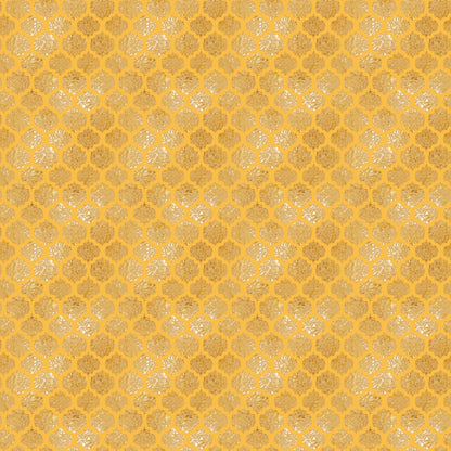 Gilded Marigold Pattern 5 Minky Fabric