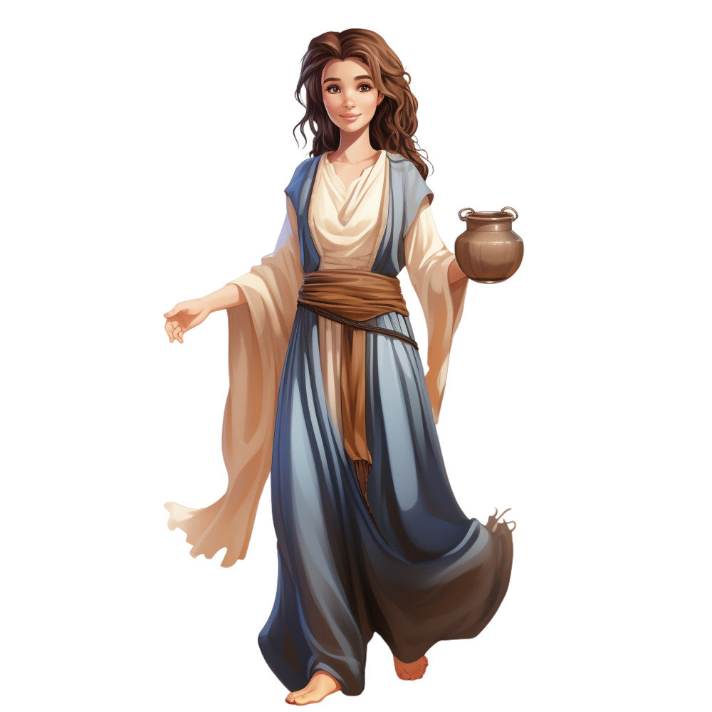 Women of the Bible Fabric Panel 25