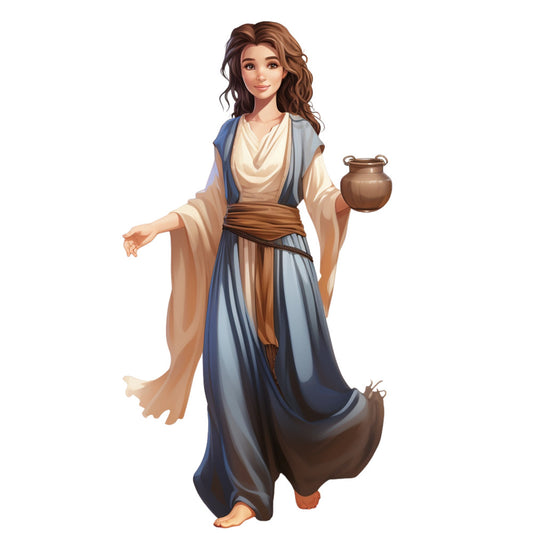 Women of the Bible Fabric Panel 25