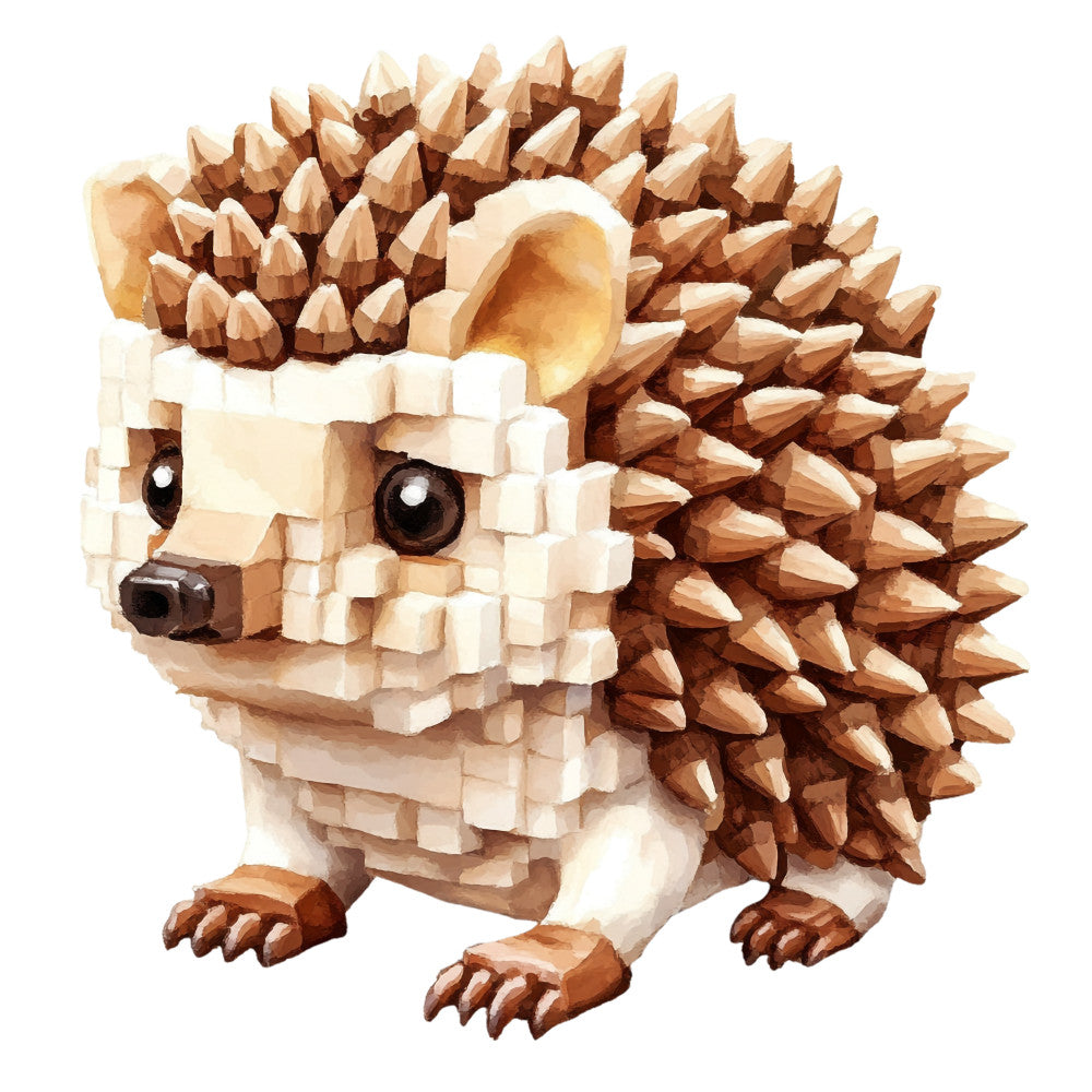 Building Bricks Animals Fabric Panel 30