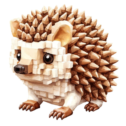 Building Bricks Animals Fabric Panel 30