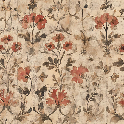 Midnight Harvest Garden Pattern 10 Minky Fabric