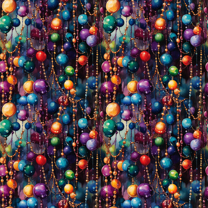 French Quarter Mardi Gras Pattern 5 Quilting Cotton Fabric