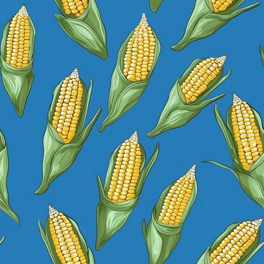 Sweet Corn Pattern 2 Quilting Cotton Fabric