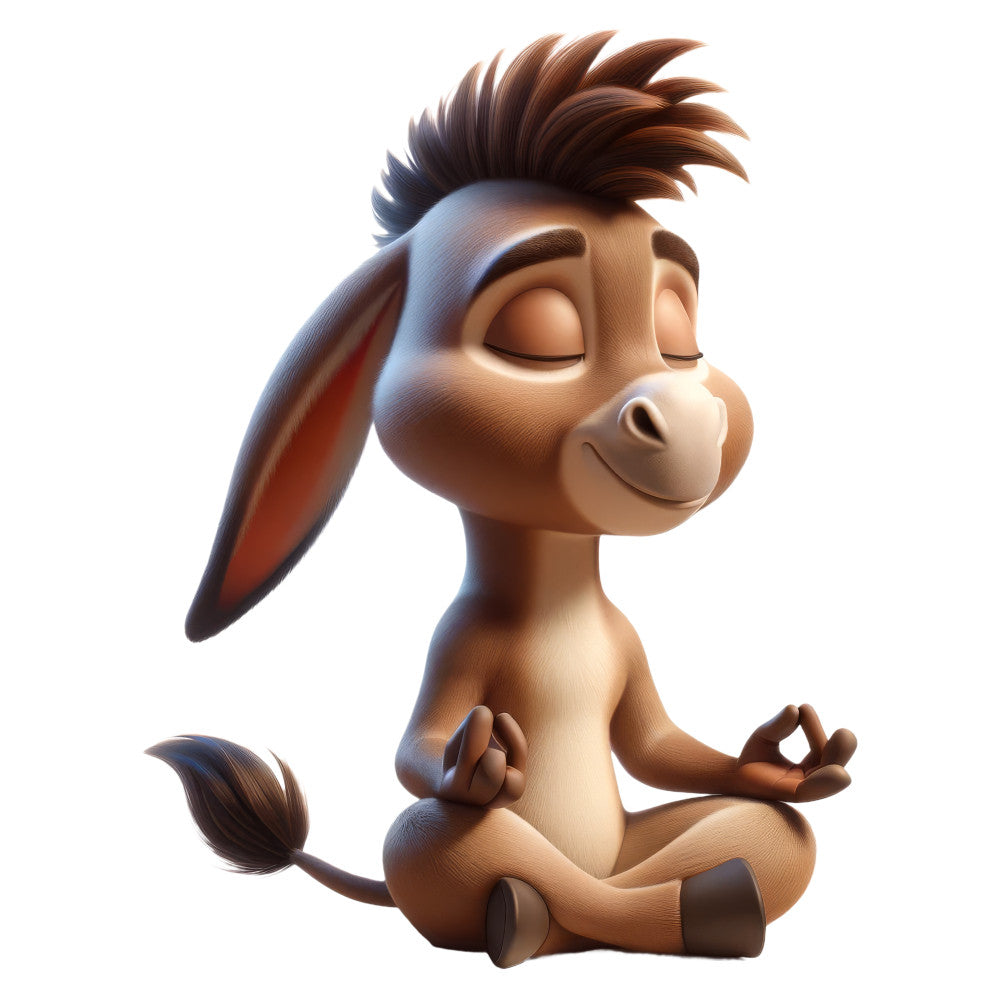 brown, tan, cream, chocolate brown, rust red, cartoon, whimsical, animals, bunny, rabbit, meditation, zen, peaceful, cute, playful, children's, kids, baby, character, sitting pose, ears, fluffy, soft, modern, illustrated, friendly, adorable, nursery