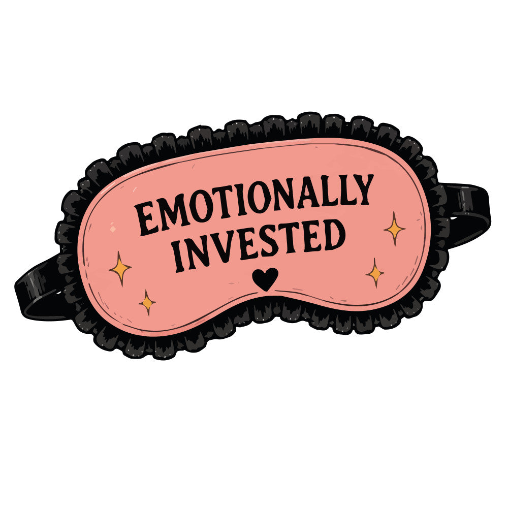 coral pink, salmon pink, black, gold stars, sleep mask, eye mask, whimsical, modern, inspirational quote, typography, text design, heart motif, sparkles, celestial, trendy, self-care, relaxation, bedtime, gift fabric, novelty, humorous, affirmation, wellness theme, fashion accessory, cute, playful, contemporary style