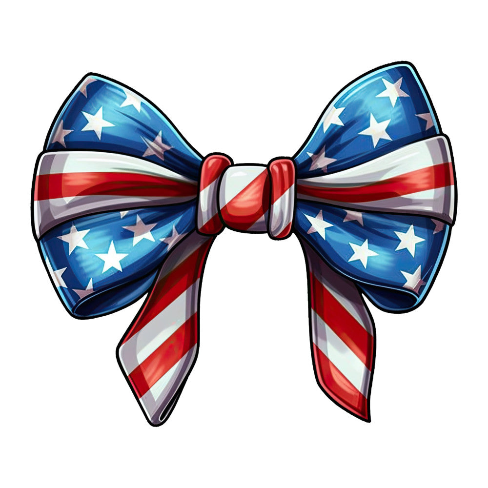 patriotic, american flag, red white blue, stars, stripes, bow tie, independence day, fourth of july, memorial day, veteran, usa, nautical, holiday, festive, patriotic ribbon, classic american, red and white stripes, navy blue, white stars, elegant, traditional, decorative bow, summer, patriotic decor, wall hanging, banner, celebration, classic design
