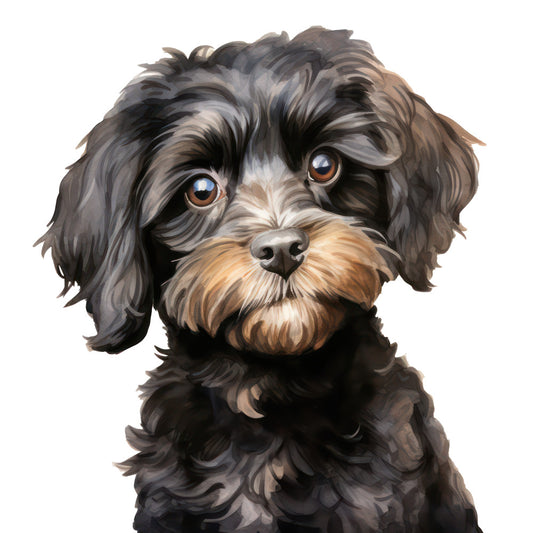Cute Cavapoos Fabric Panel 60