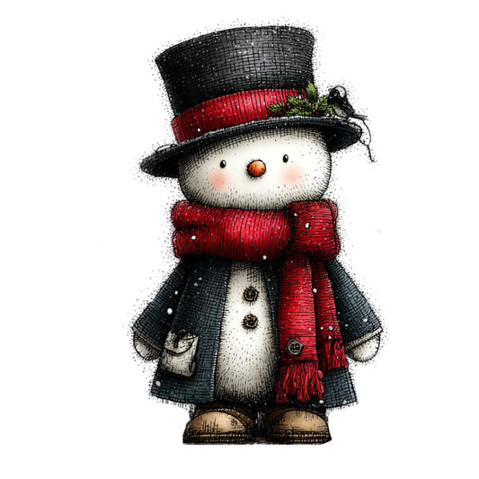 1st Whimsical Christmas Fabric Panel 116