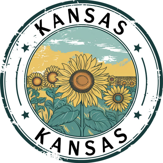 State Stamp Fabric Panel 46