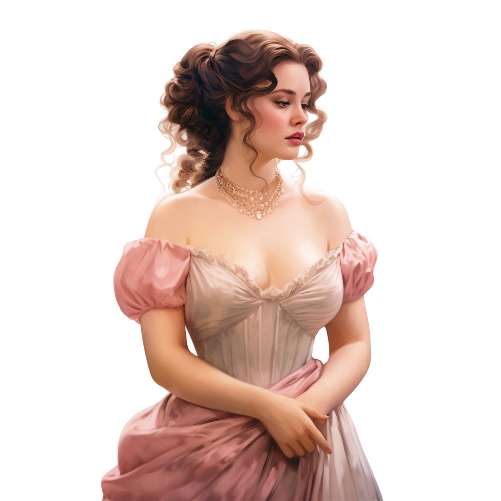 Regency Era Fabric Panel 11