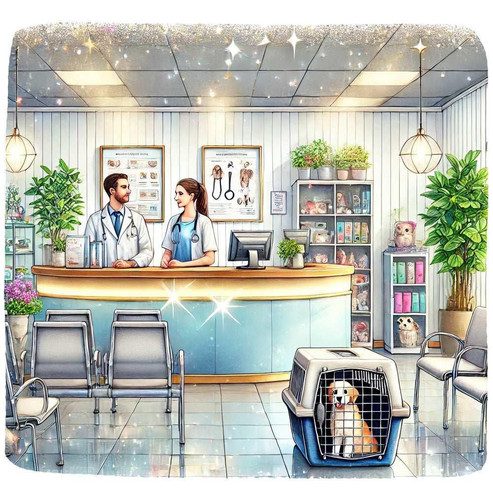Veterinary Clinic Fabric Panel 7