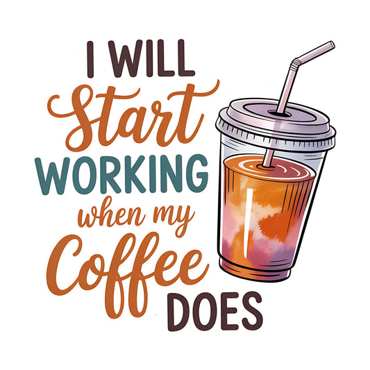 Coffee Quotes Fabric Panel 2