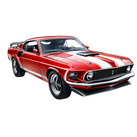 Muscle Cars Fabric Panel 8