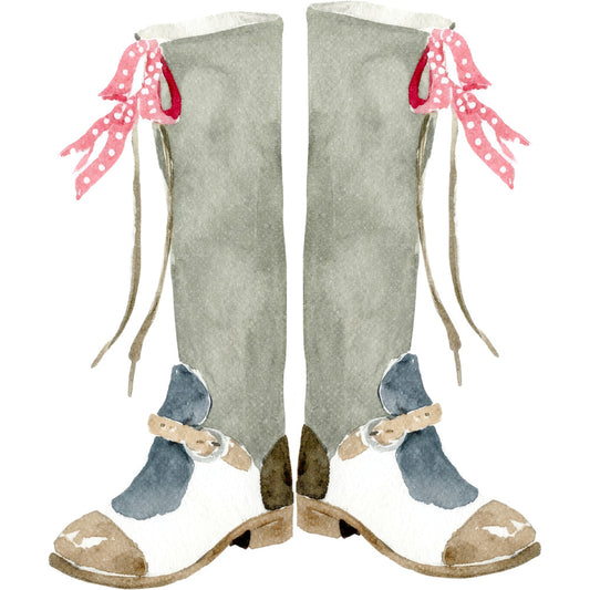 Watercolor Horses Fabric Panel 39