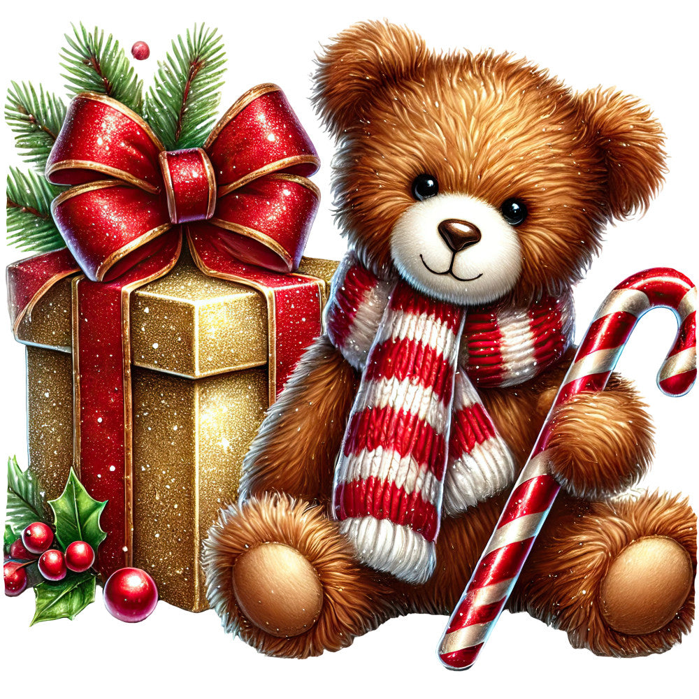 Christmas Toys Fabric Panel 34