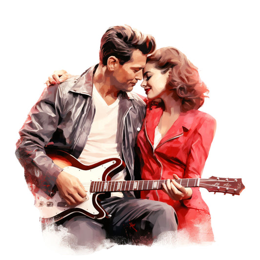Red Rock and Roll Fabric Panel 8