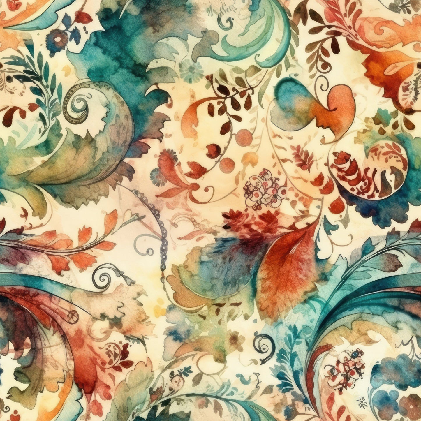 Liquid Harmony Pattern 4 Quilting Cotton Fabric