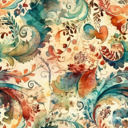 Liquid Harmony Pattern 4 Quilting Cotton Fabric