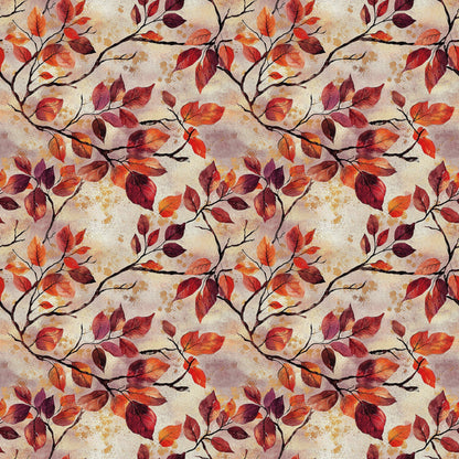 Red Cardinals Pattern 9 Quilting Cotton Fabric